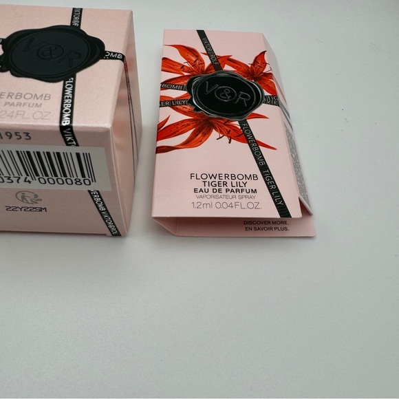 x3 Viktor & Rolf Flowerbomb Mini .24oz Tiger Lily & Spicebomb Dark Leather .04 - Picture 5 of 6